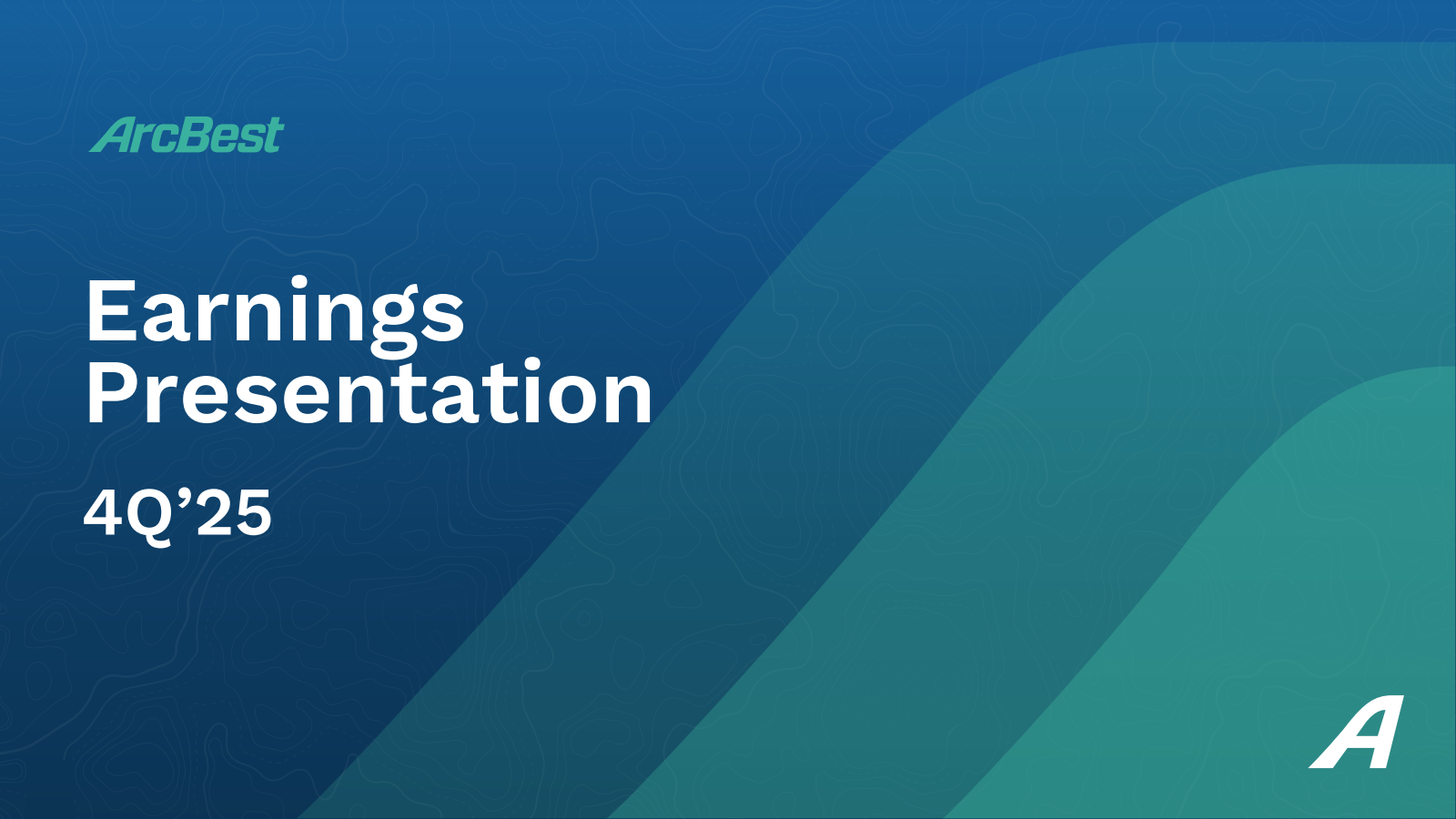 ArcBest's Q4 2025 Slide Deck