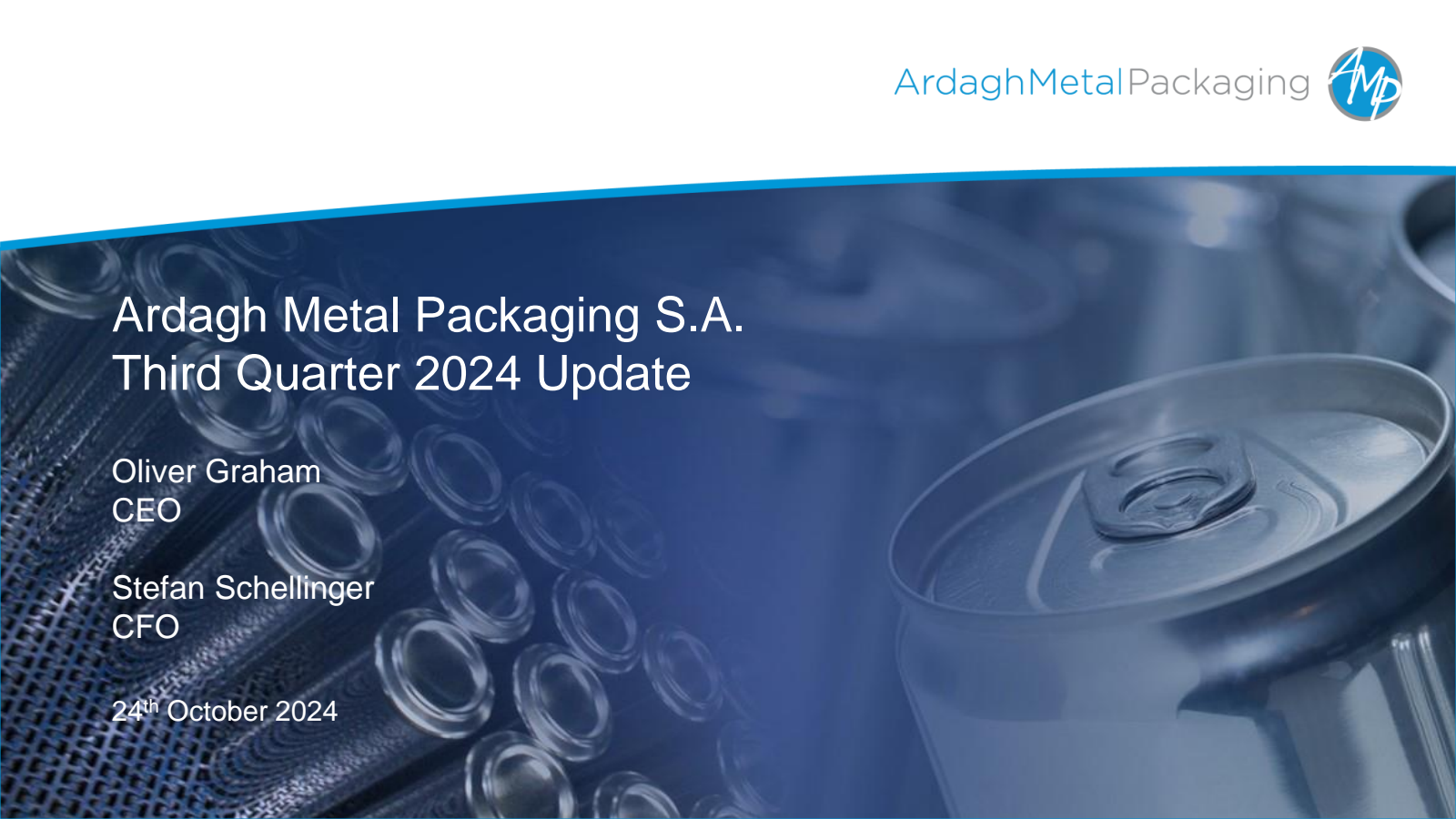 Ardagh Metal Packaging's Q3 2024 Slide Deck