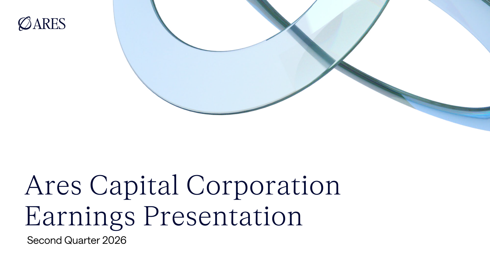 Ares Capital's Q2 2026 Slide Deck