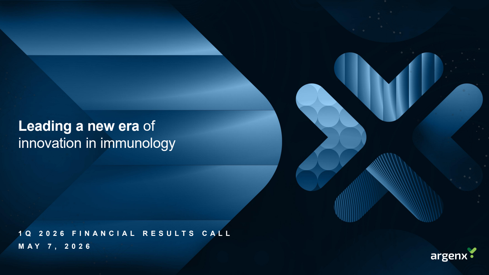 argenex's Q1 2026 Slide Deck