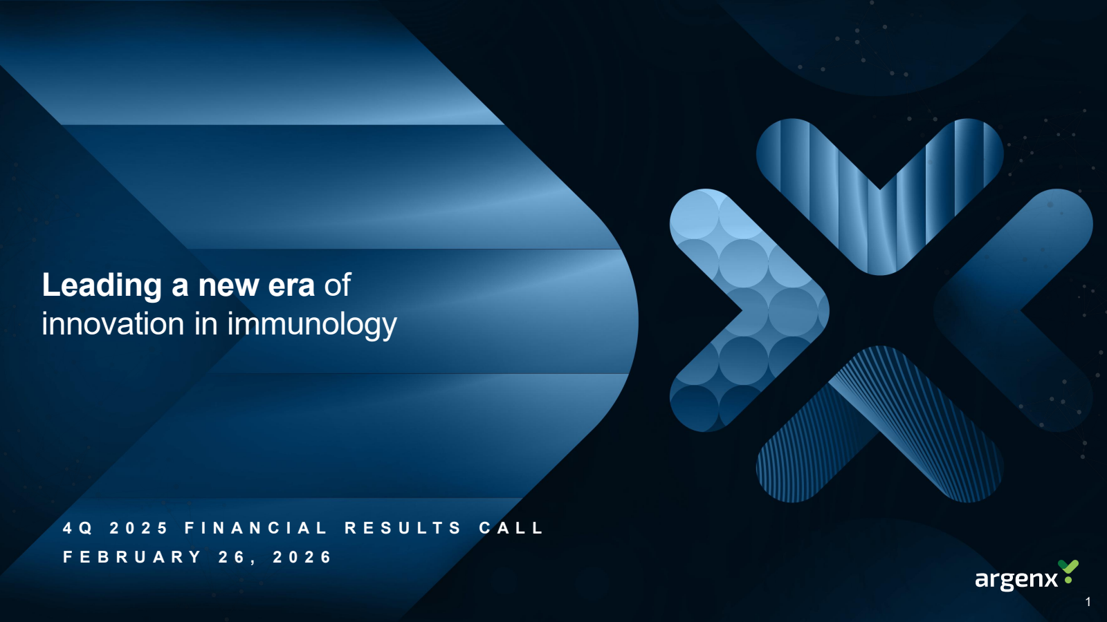 argenex's Q4 2025 Slide Deck