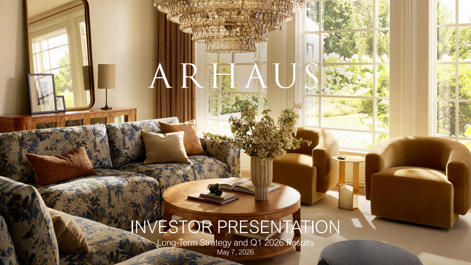 Arhaus' Q1 2026 Slide Deck