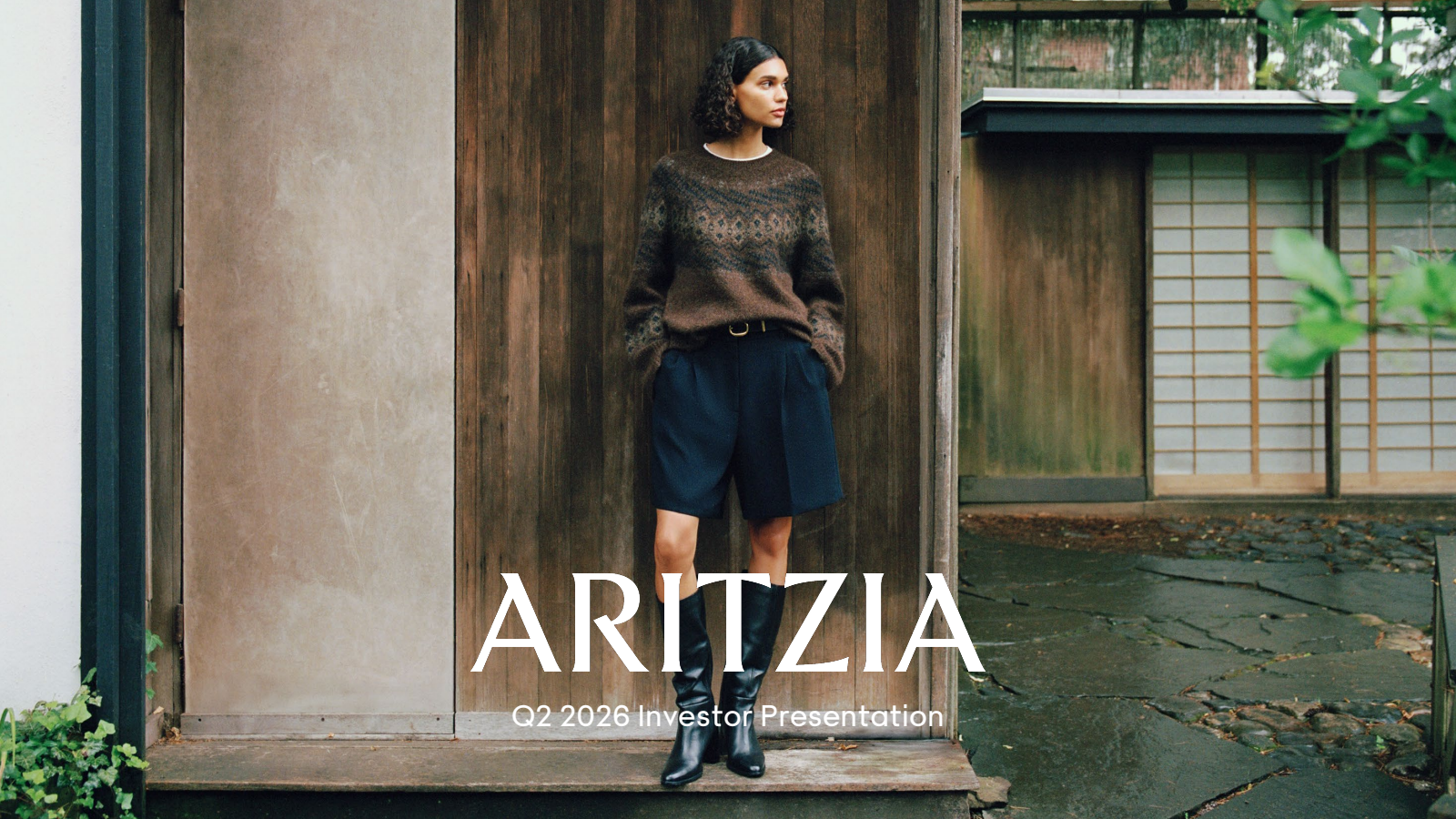 Aritzia's Q2 2026 Slide Deck