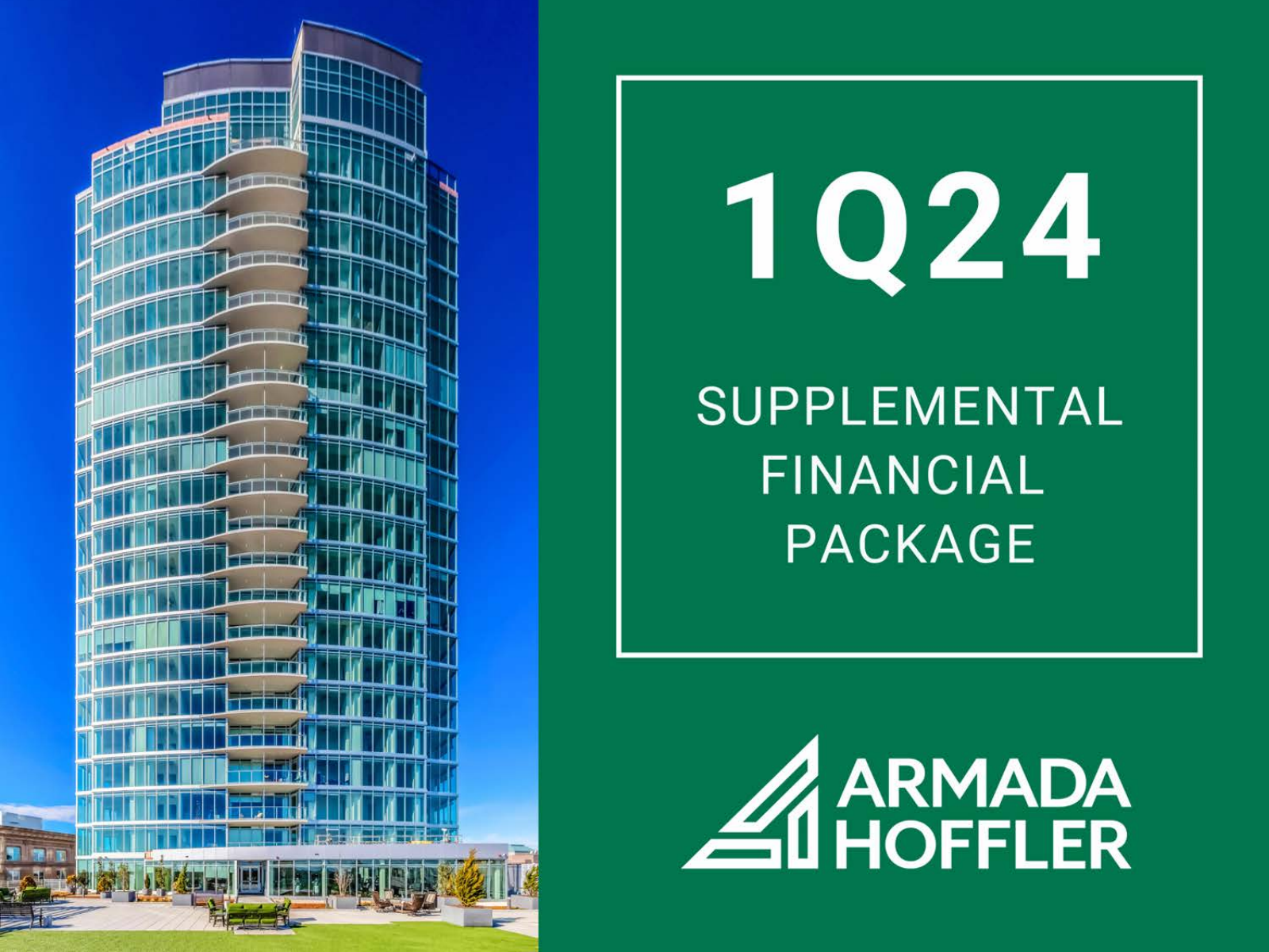 Armada Hoffler Properties' Q1 2024 Slide Deck