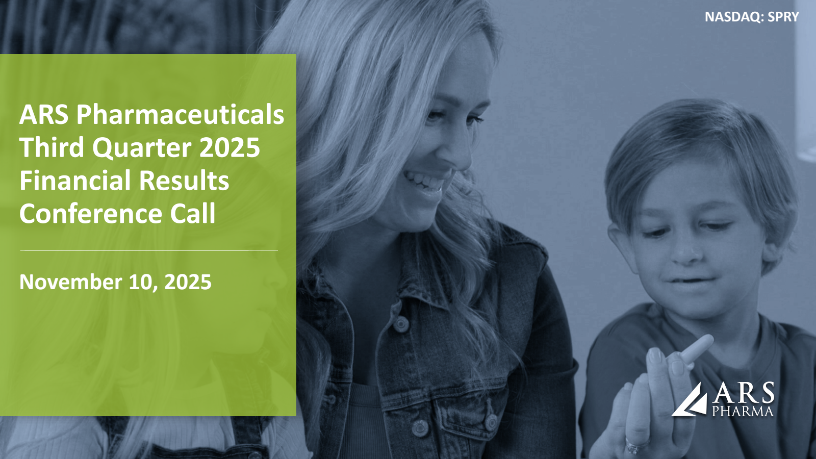 ARS Pharmaceuticals' Q3 2025 Slide Deck