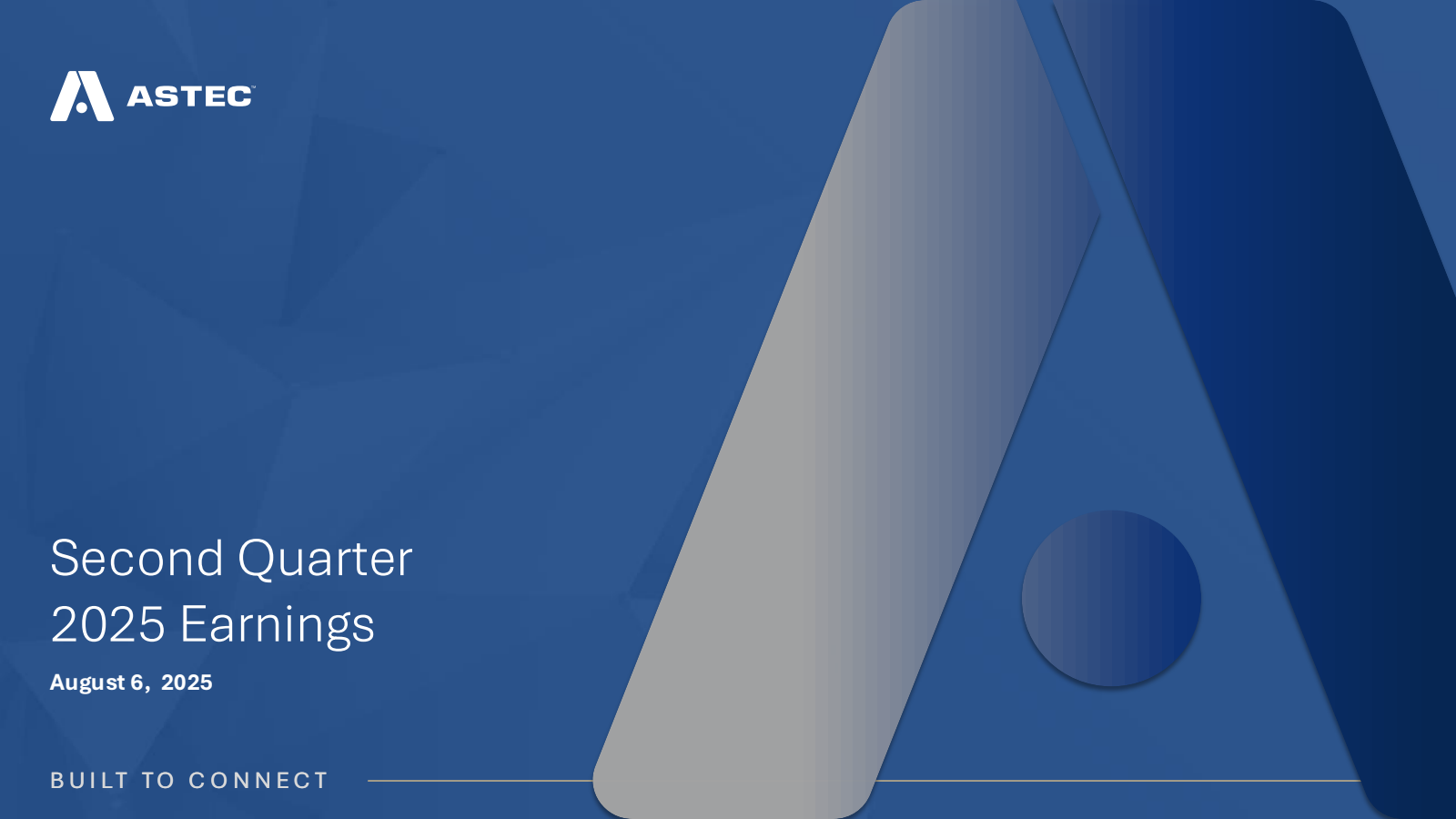 Astec Industries' Q2 2025 Slide Deck