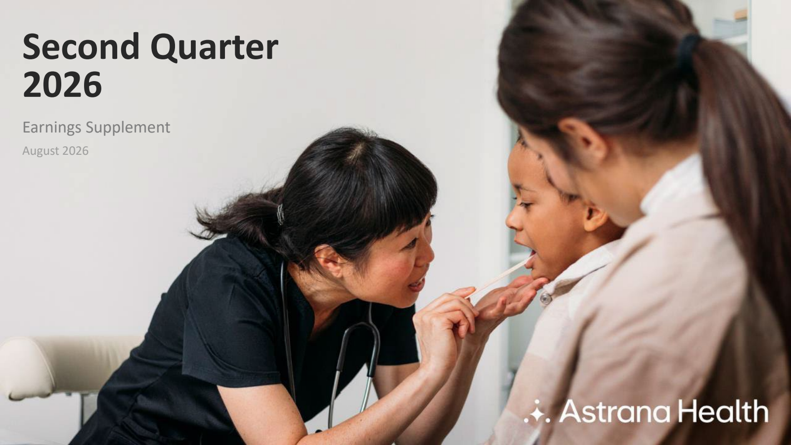 Astrana Health's Q2 2026 Slide Deck
