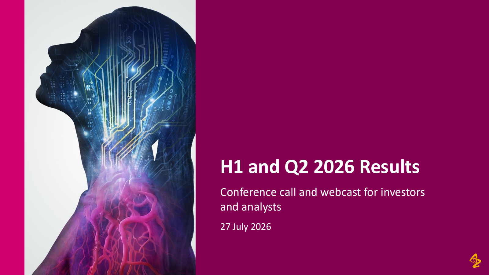 Astrazeneca's Q2 2026 Slide Deck