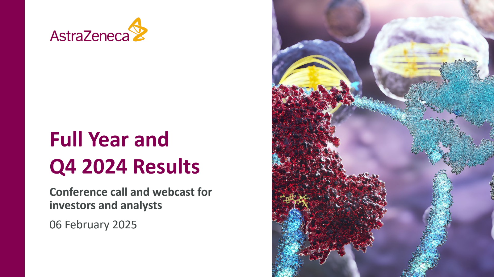 AstraZeneca's Q4 2024 Slide Deck