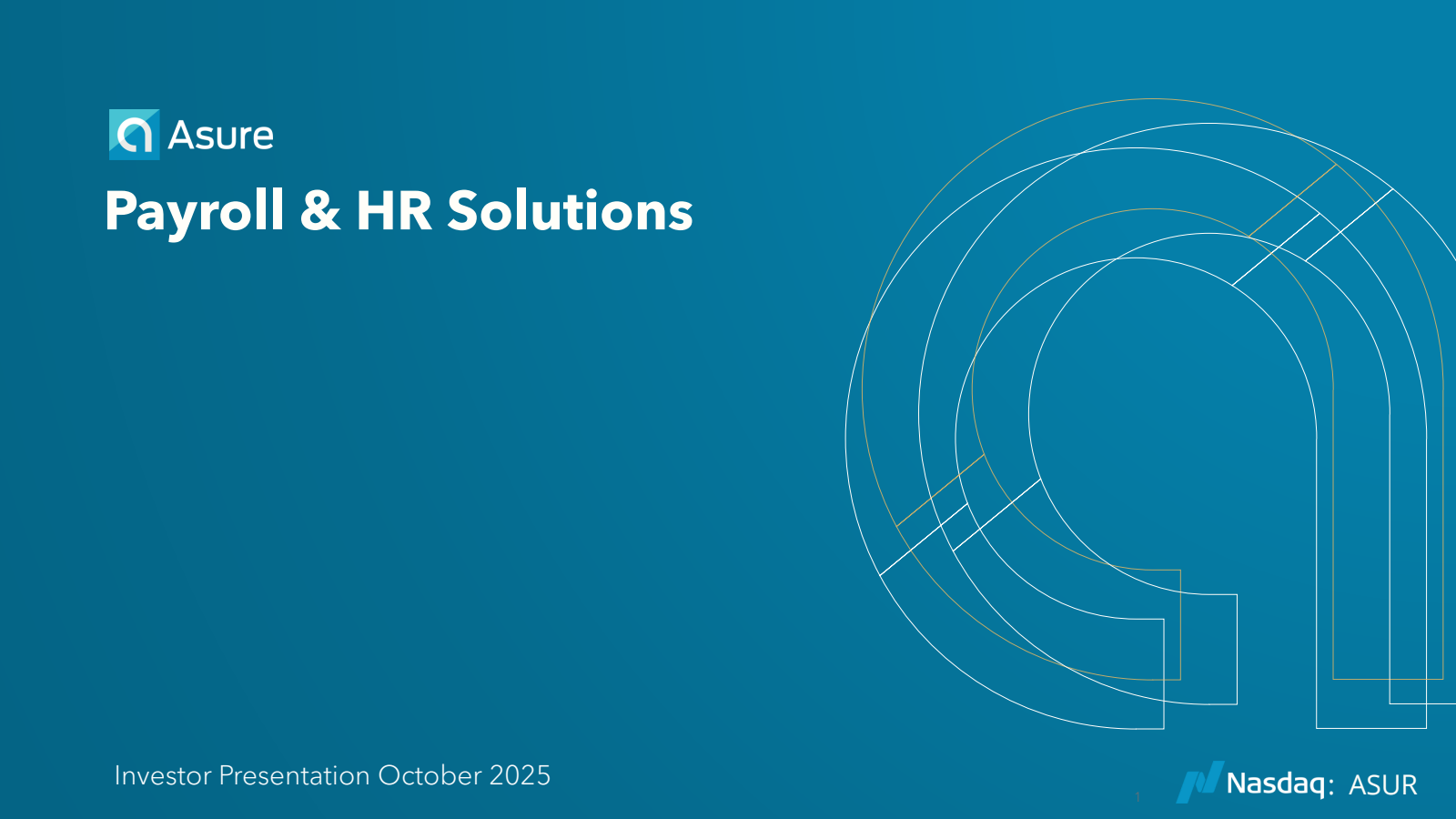 Asure Software's Q3 2025 Slide Deck