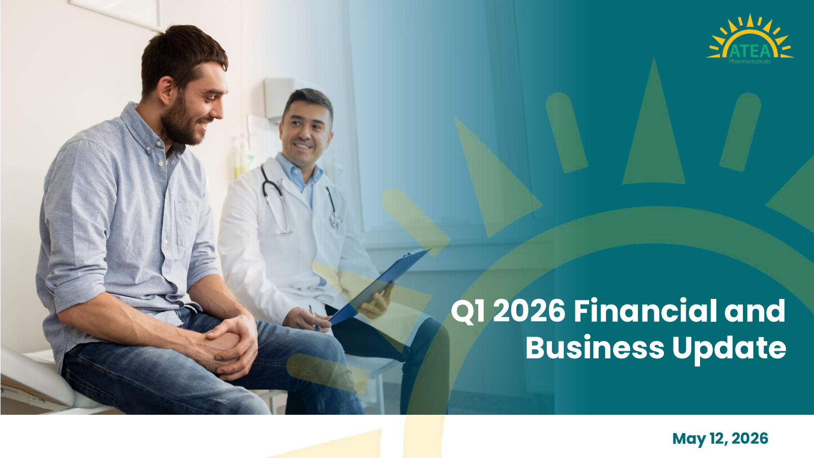 Atea Pharmaceuticals' Q1 2026 Slide Deck