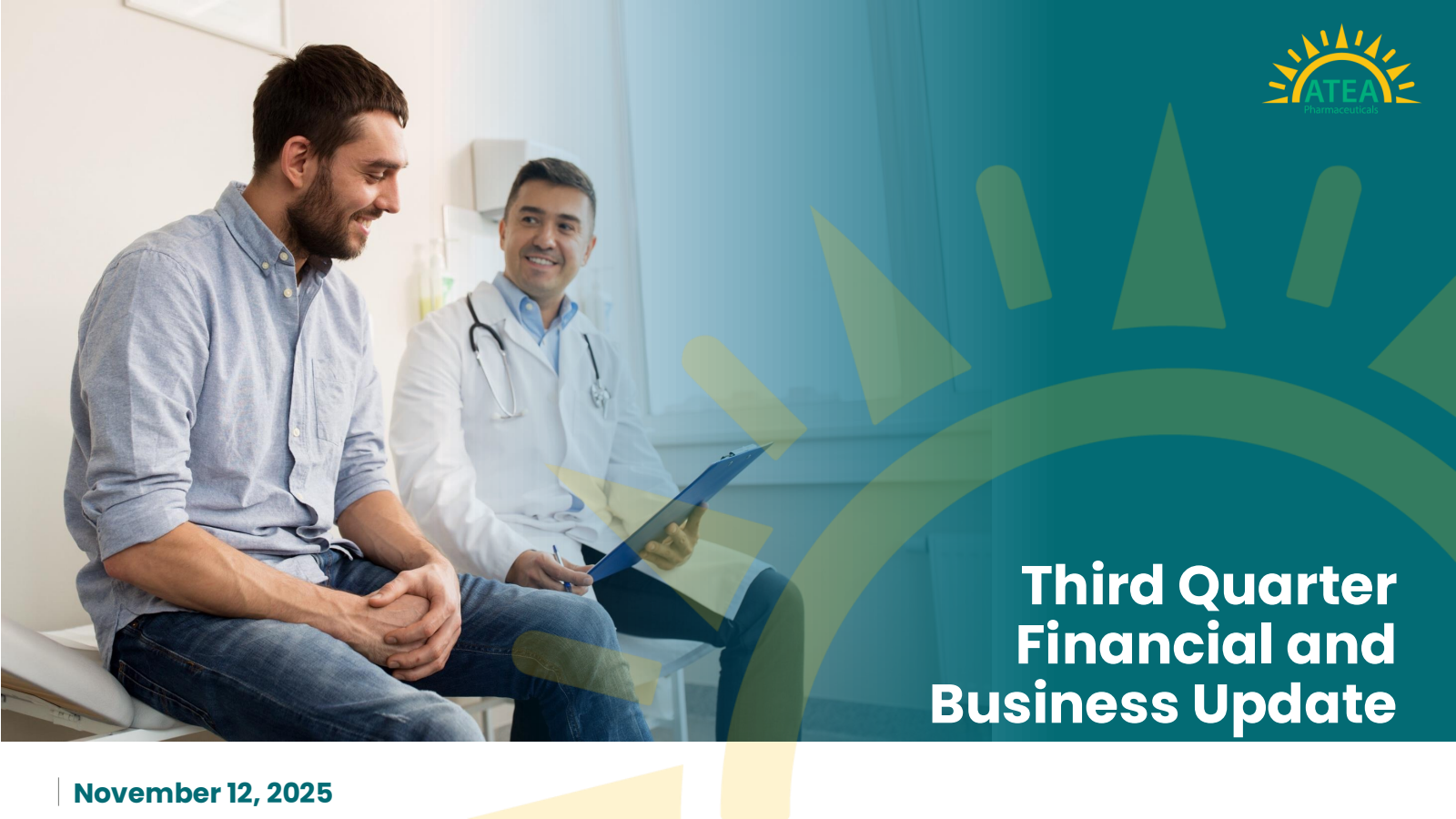 Atea Pharmaceuticals' Q3 2025 Slide Deck