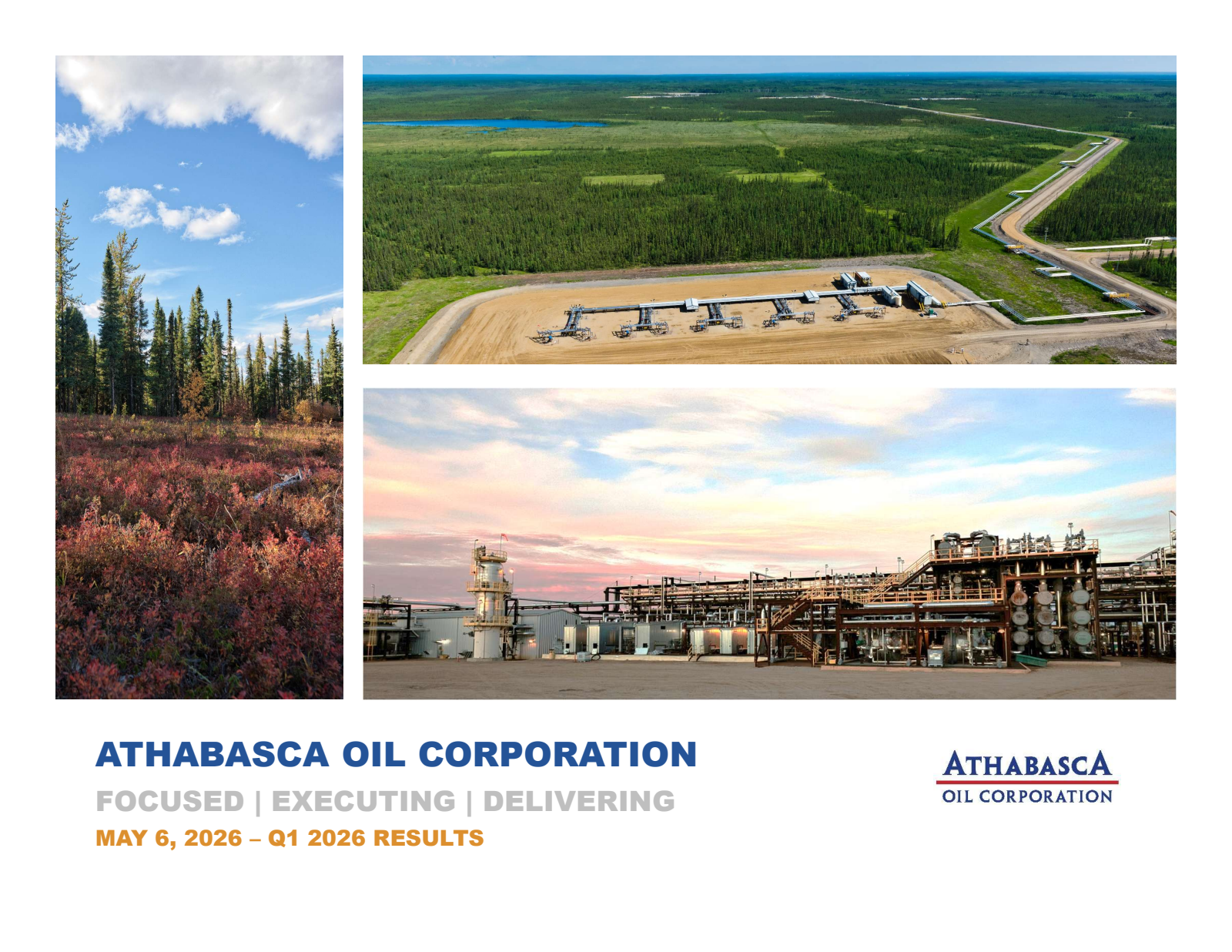 Athabasca Oil's Q1 2026 Slide Deck