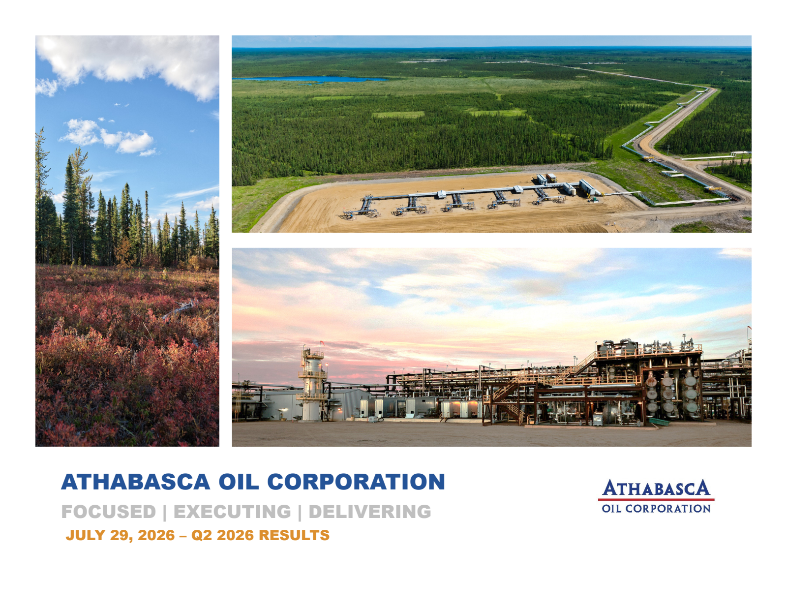 Athabasca Oil's Q2 2026 Slide Deck