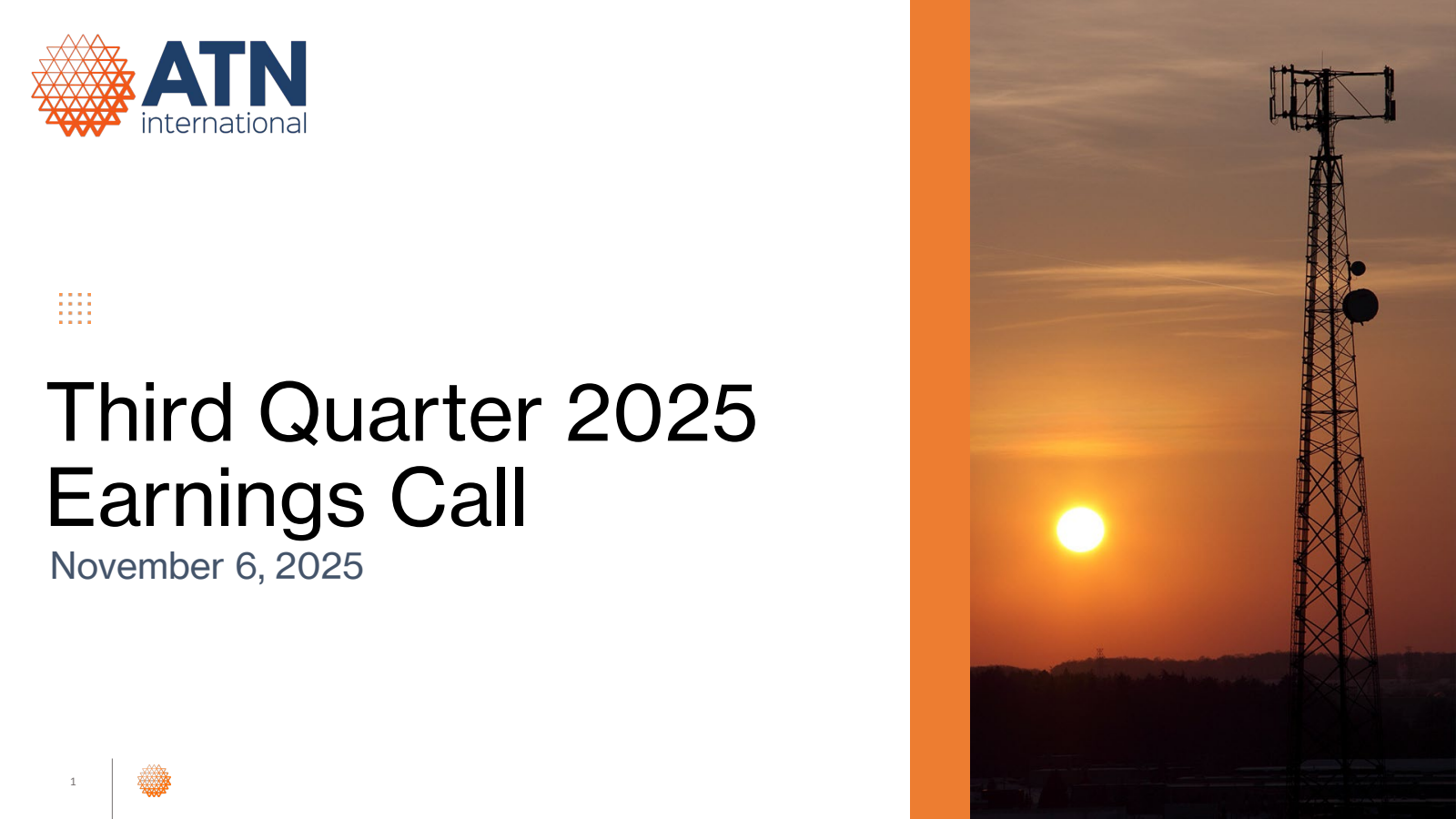 ATN International's Q3 2025 Slide Deck