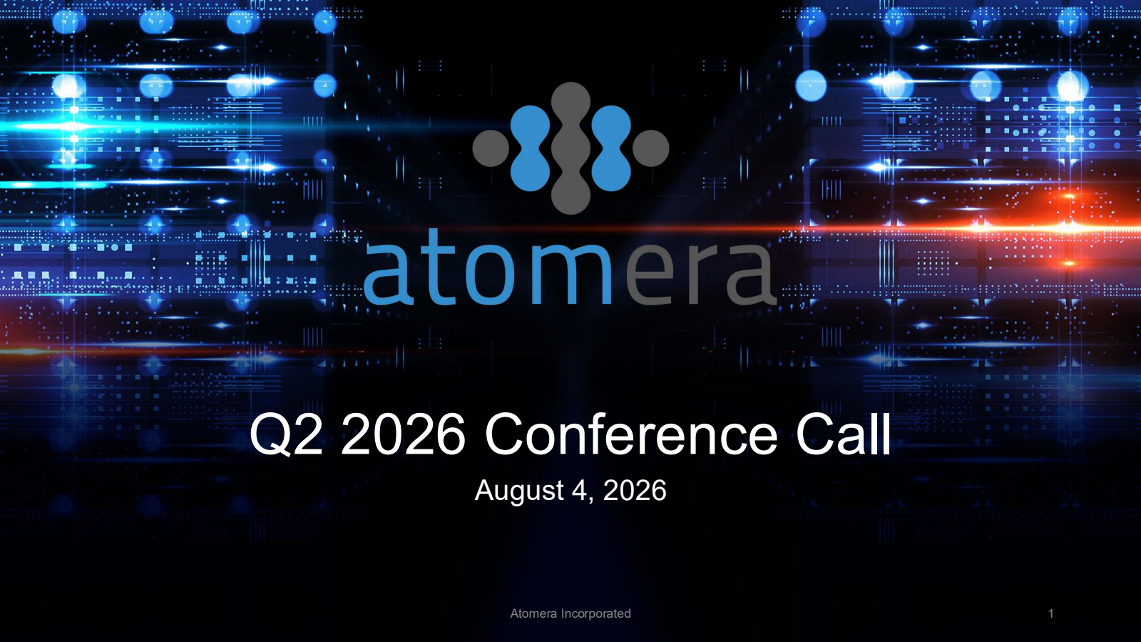 Atomera's Q2 2026 Slide Deck