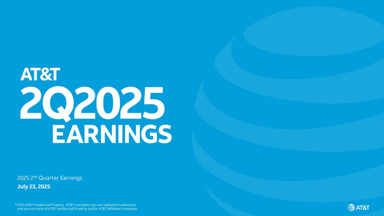 AT&T's Q2 2025 Slide Deck