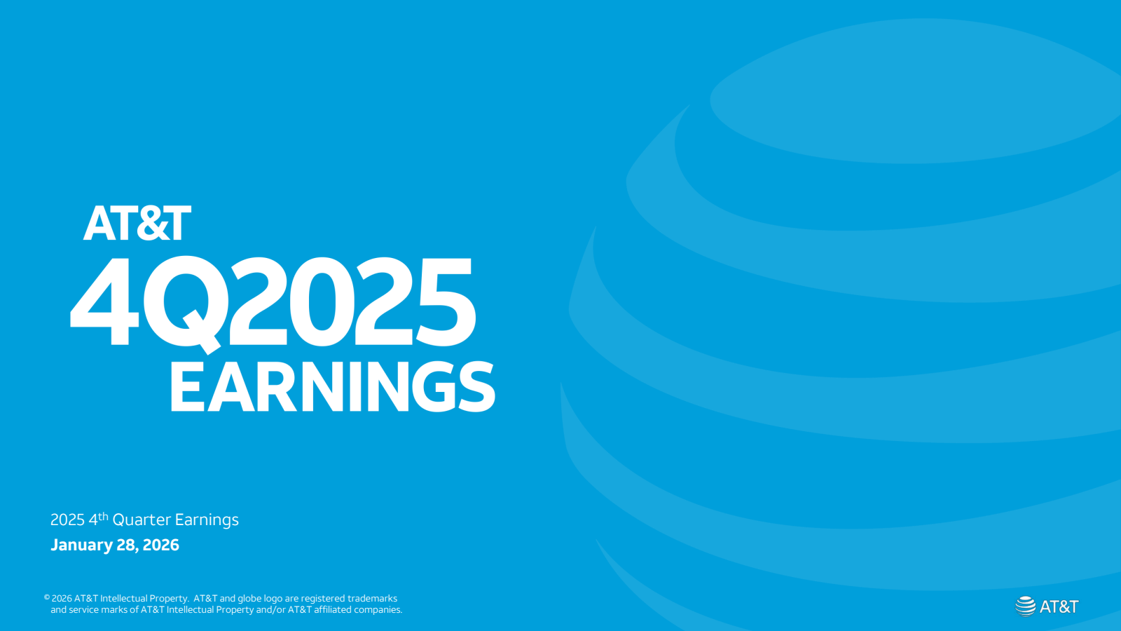 AT&T's Q4 2025 Slide Deck