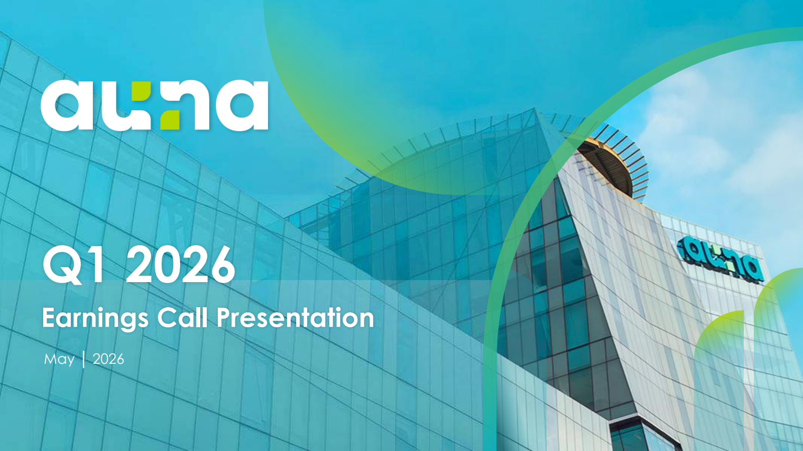 Auna's Q1 2026 Slide Deck