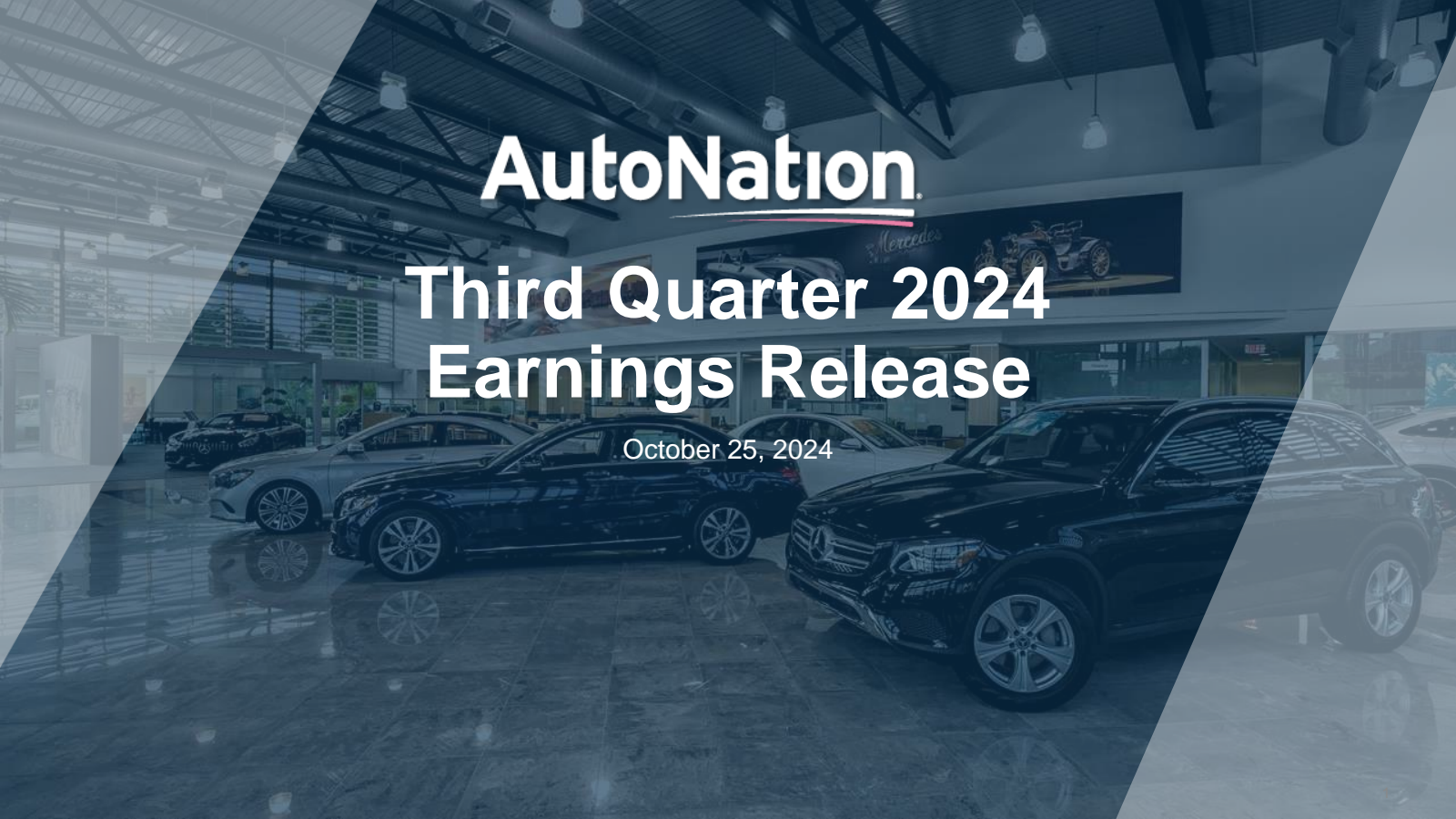 AutoNation's Q3 2024 Slide Deck