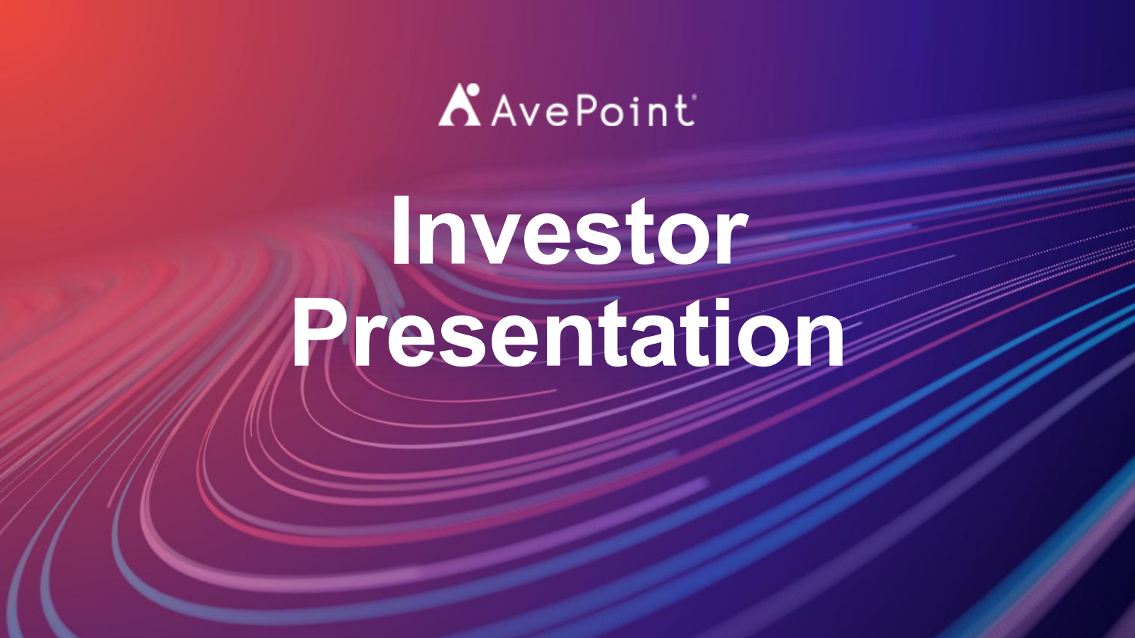 AvePoint's Q2 2025 Slide Deck