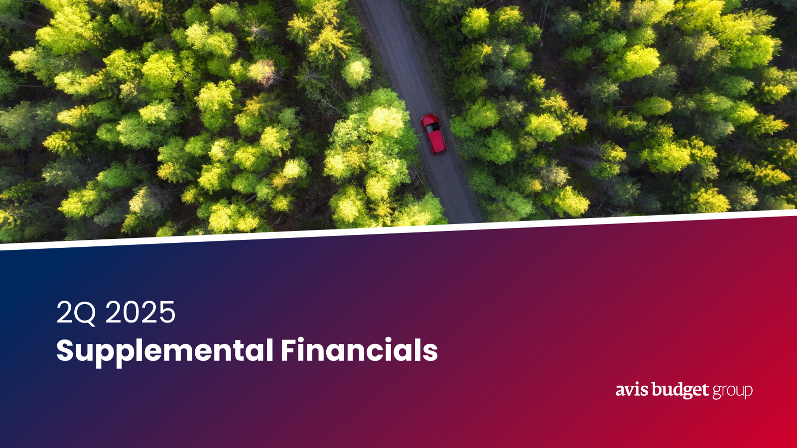 Avis Budget Group's Q2 2025 Slide Deck