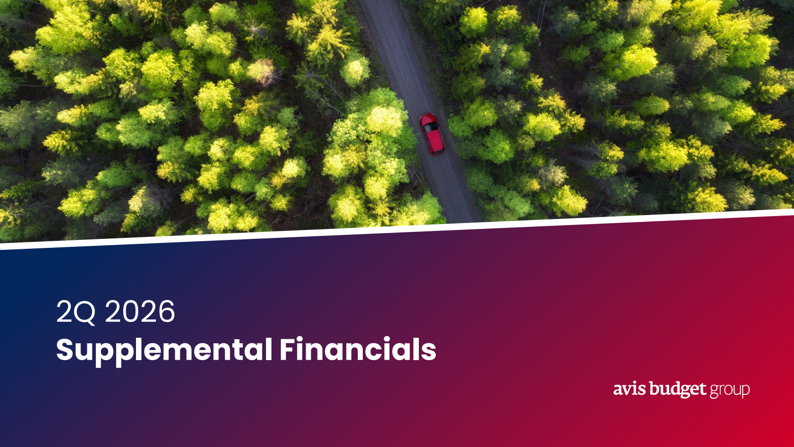 Avis Budget Group's Q2 2026 Slide Deck