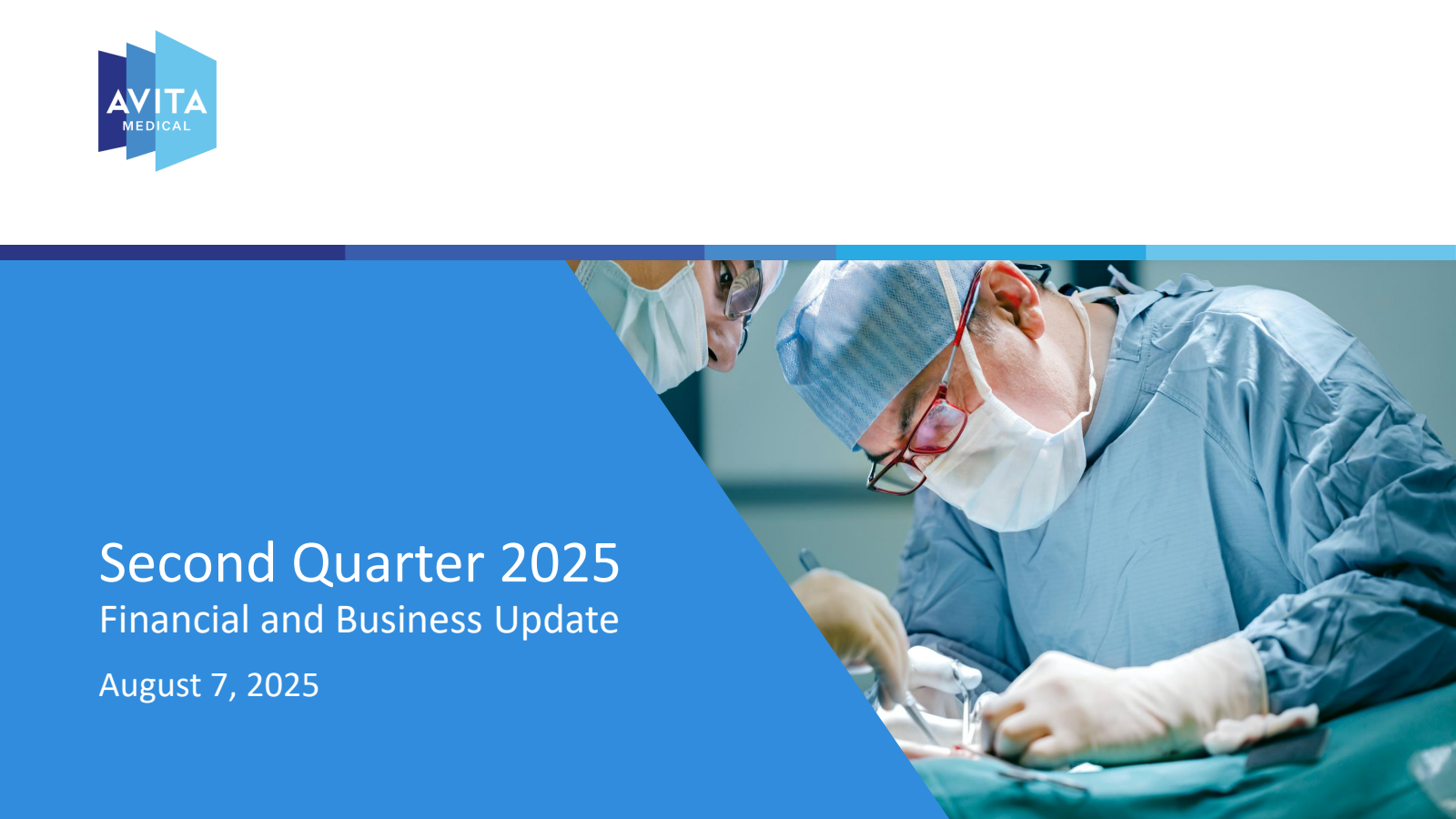 Avita Medical's Q2 2025 Slide Deck