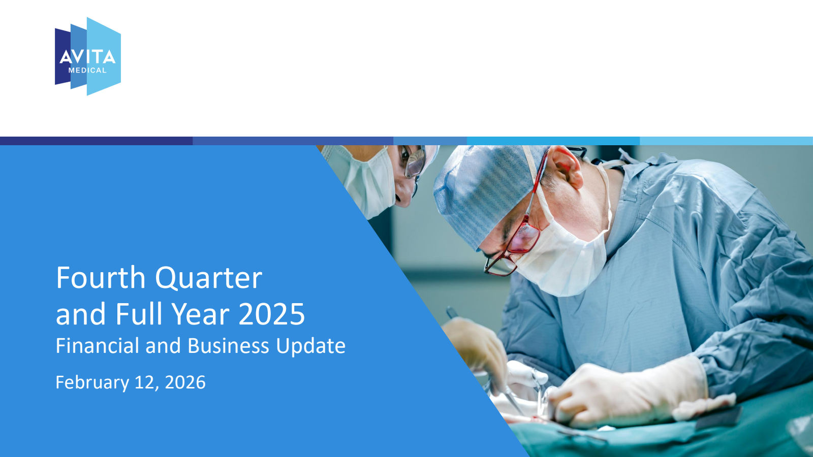 Avita Medical's Q4 2025 Slide Deck