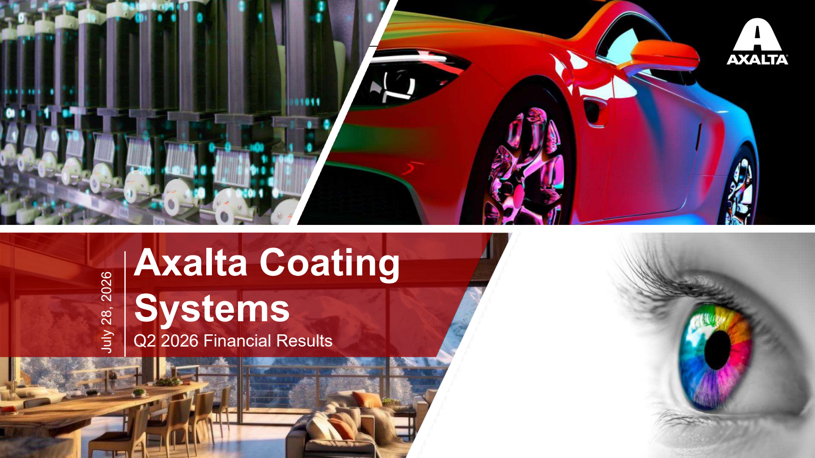 Axalta Coating Systems' Q2 2026 Slide Deck