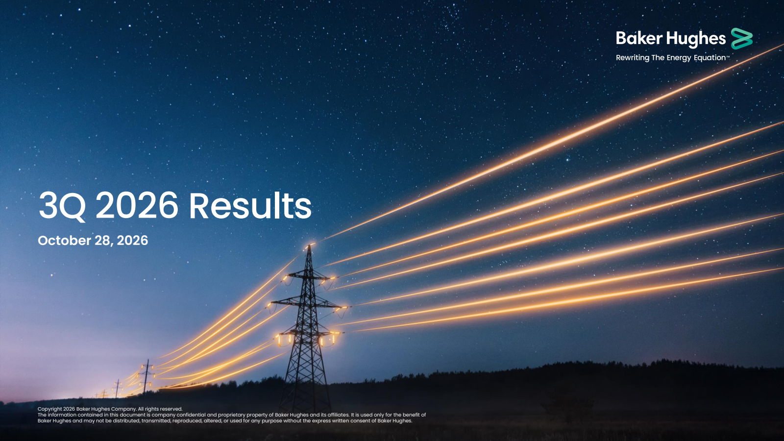 Baker Hughes (BKR) Q3 2026 Earnings Results & Report
