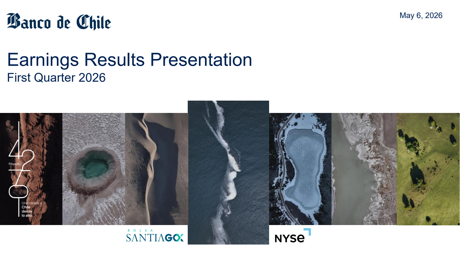 Banco De Chile's Q1 2026 Slide Deck