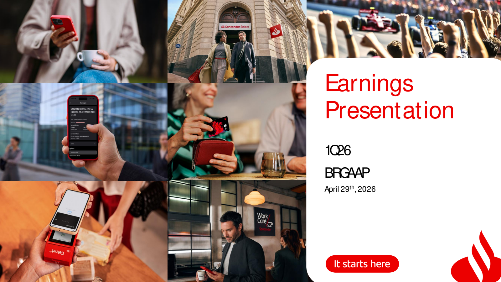 Banco Santander Brasil's Q1 2026 Slide Deck