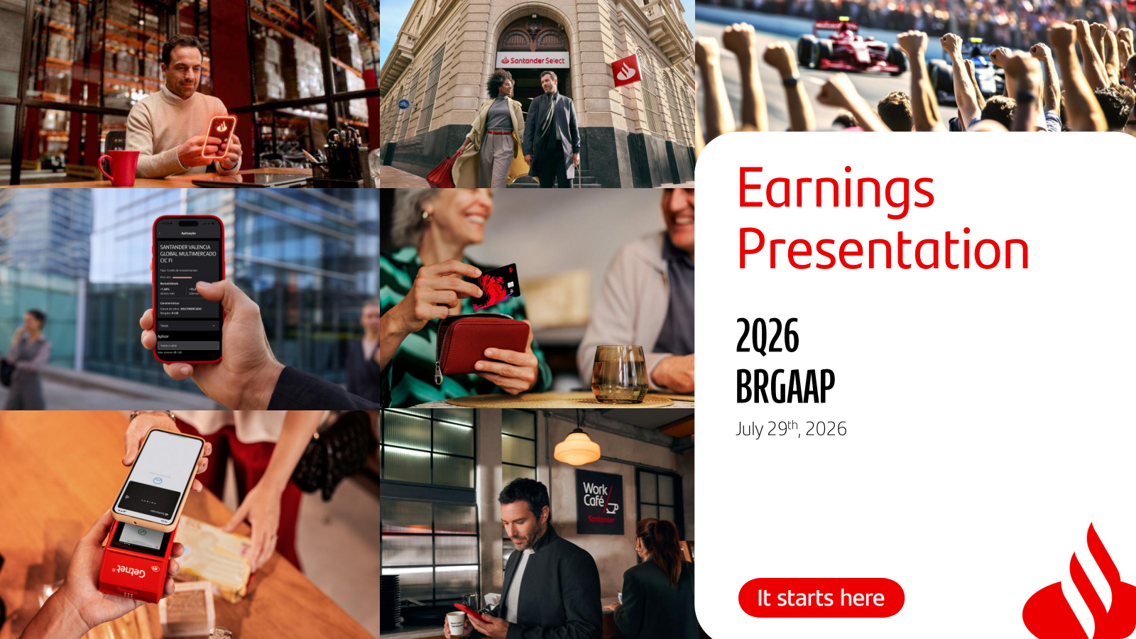 Banco Santander Brasil's Q2 2026 Slide Deck
