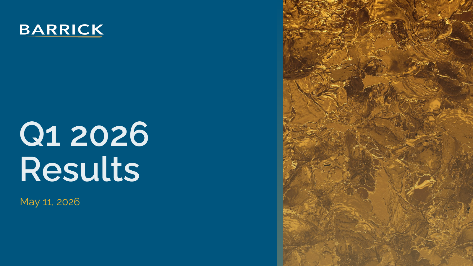 Gold.com's Q1 2026 Slide Deck