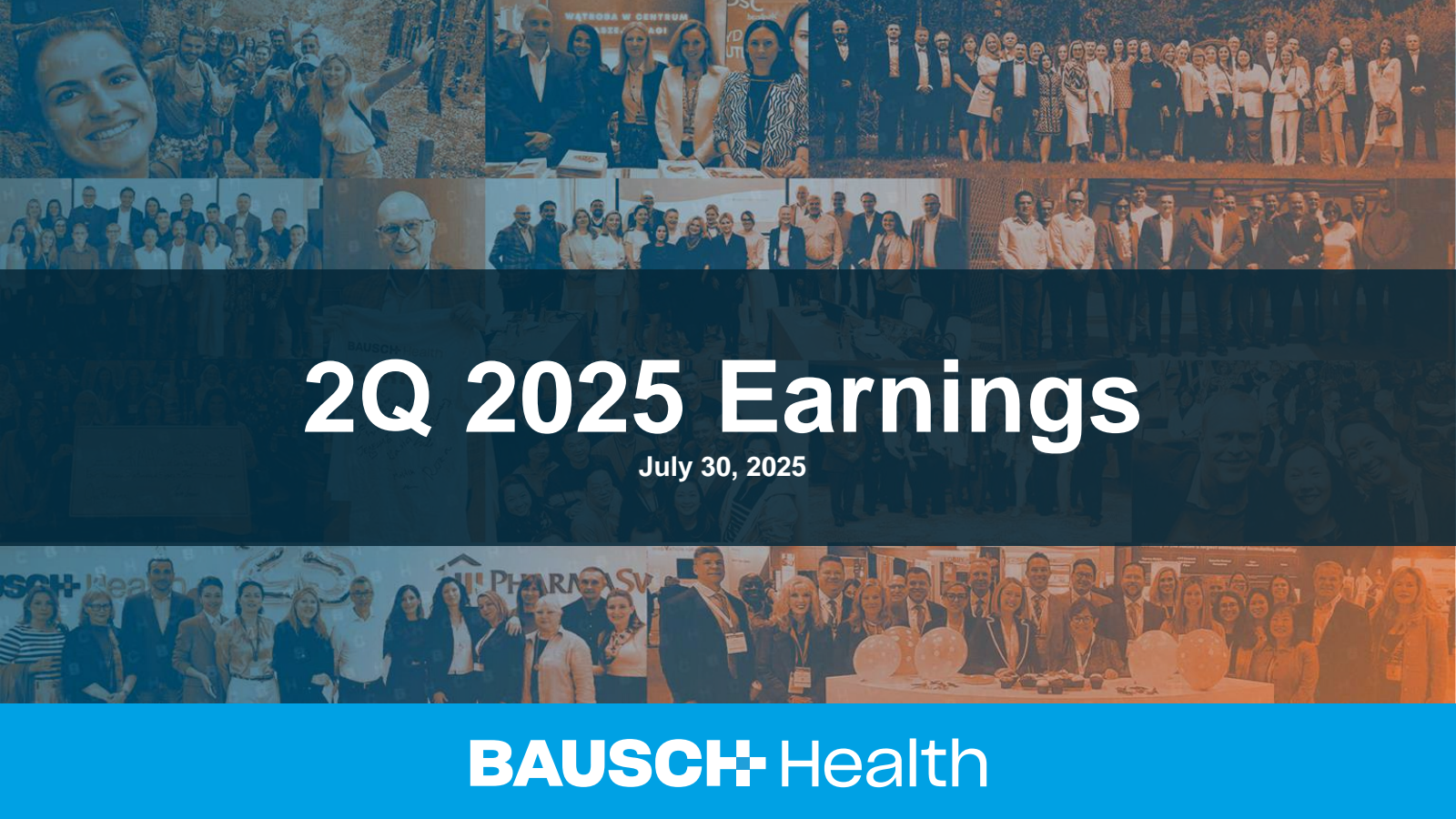 Bausch Health Cos' Q2 2025 Slide Deck
