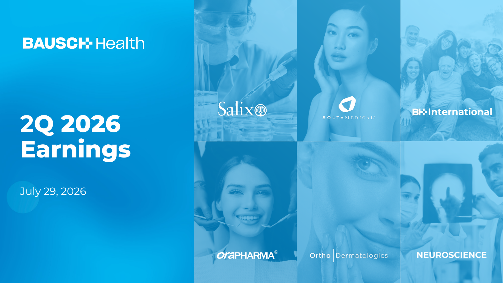 Bausch Health Cos' Q2 2026 Slide Deck