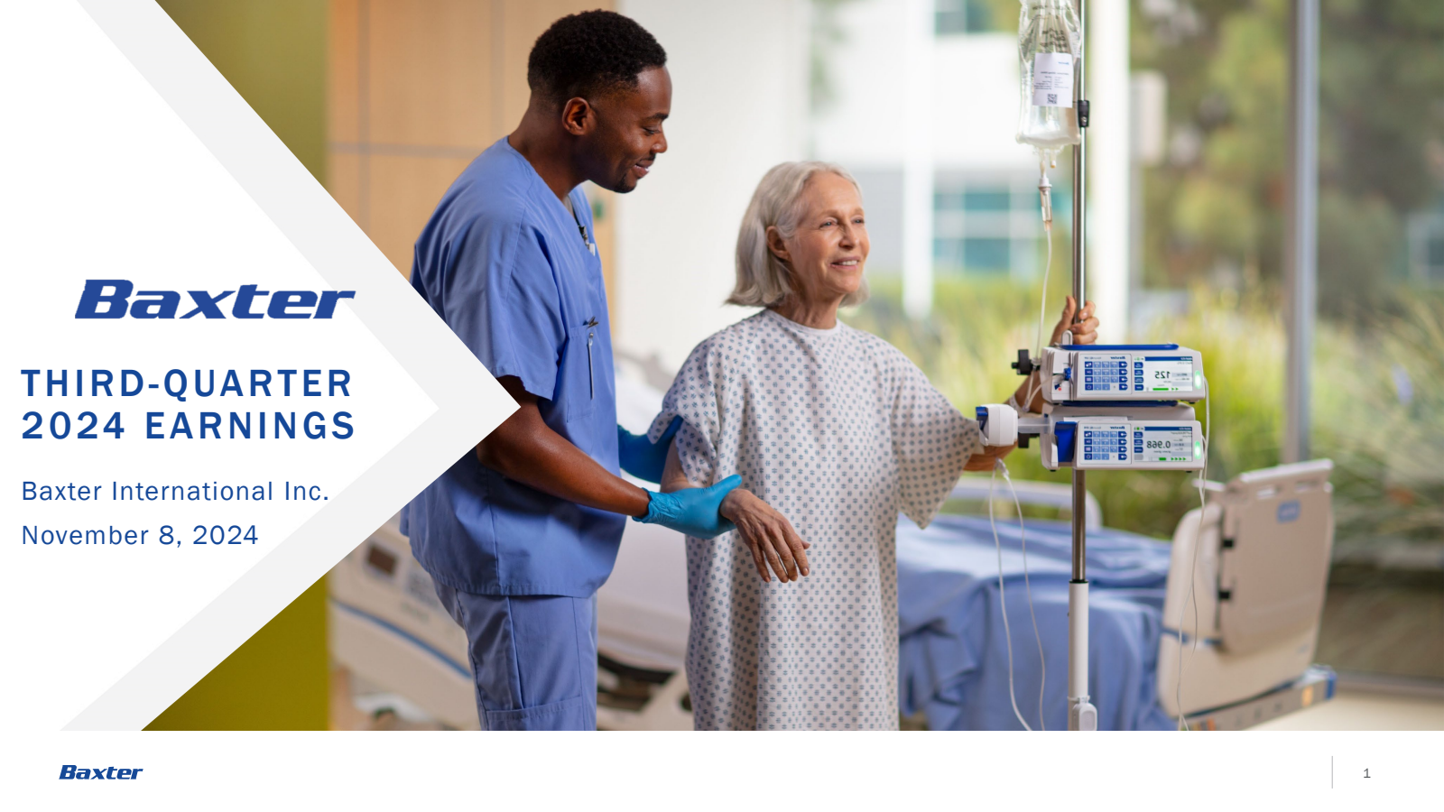 Baxter International's Q3 2024 Slide Deck