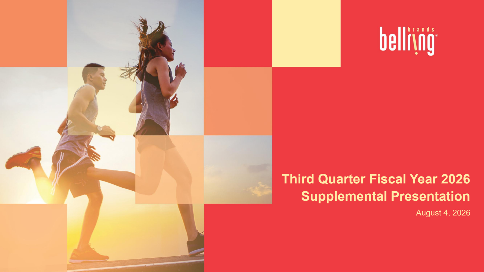 BellRing Brands' Q3 2026 Slide Deck