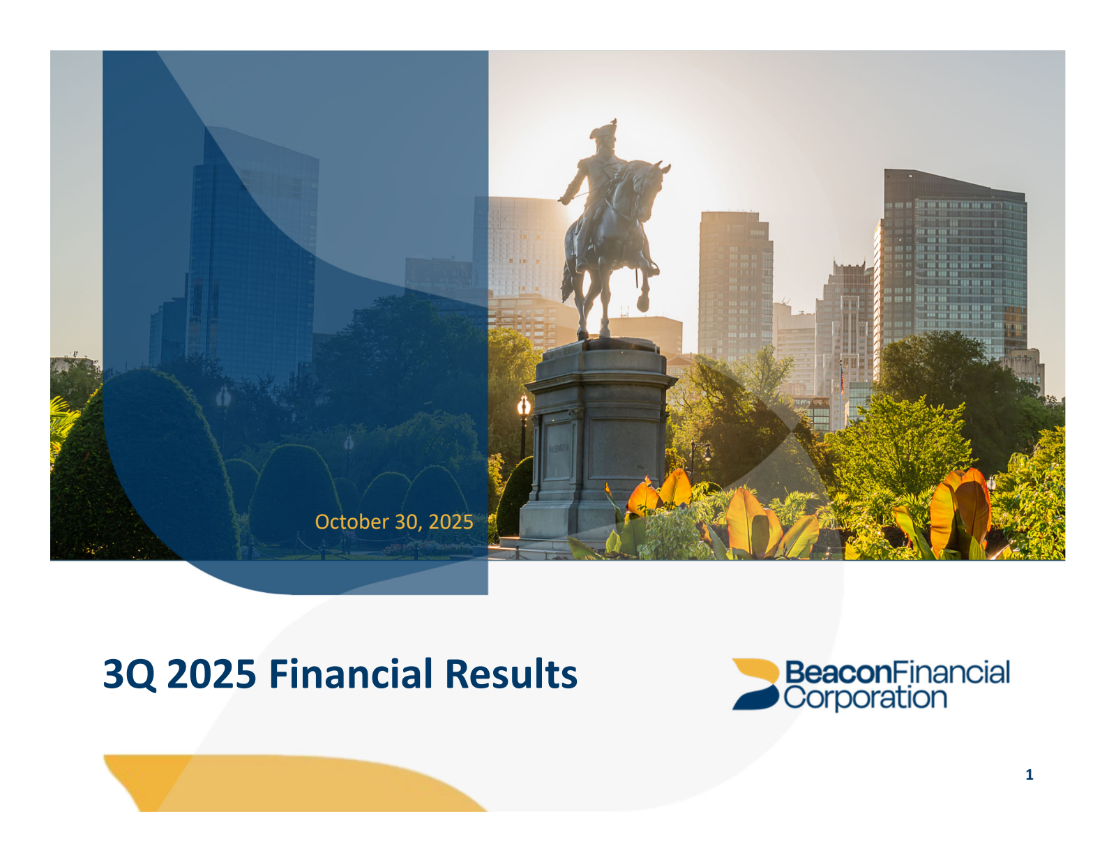 Berkshire Hills Bancorp's Q3 2025 Slide Deck