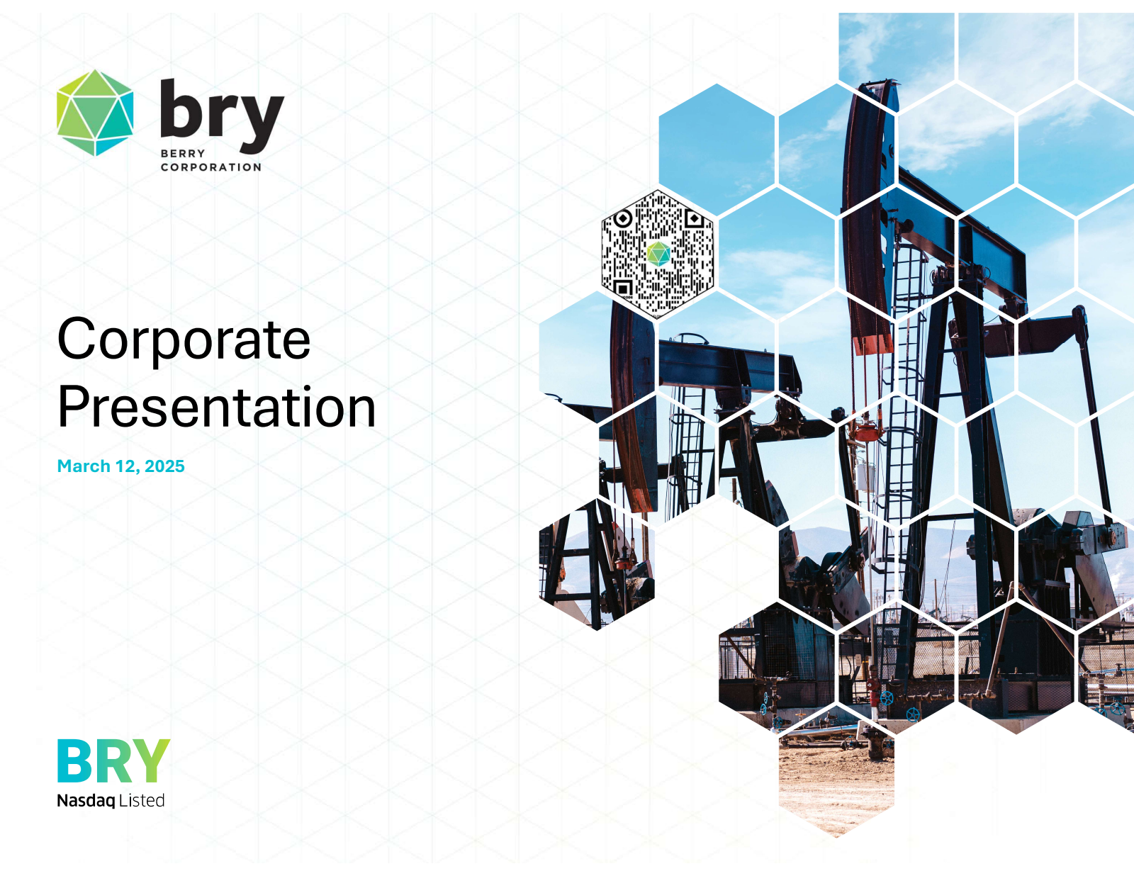 Berry's Q4 2024 Slide Deck