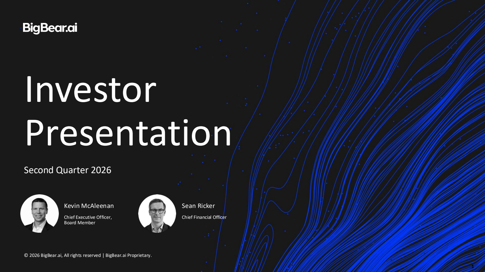 BigBear.ai's Q2 2026 Slide Deck