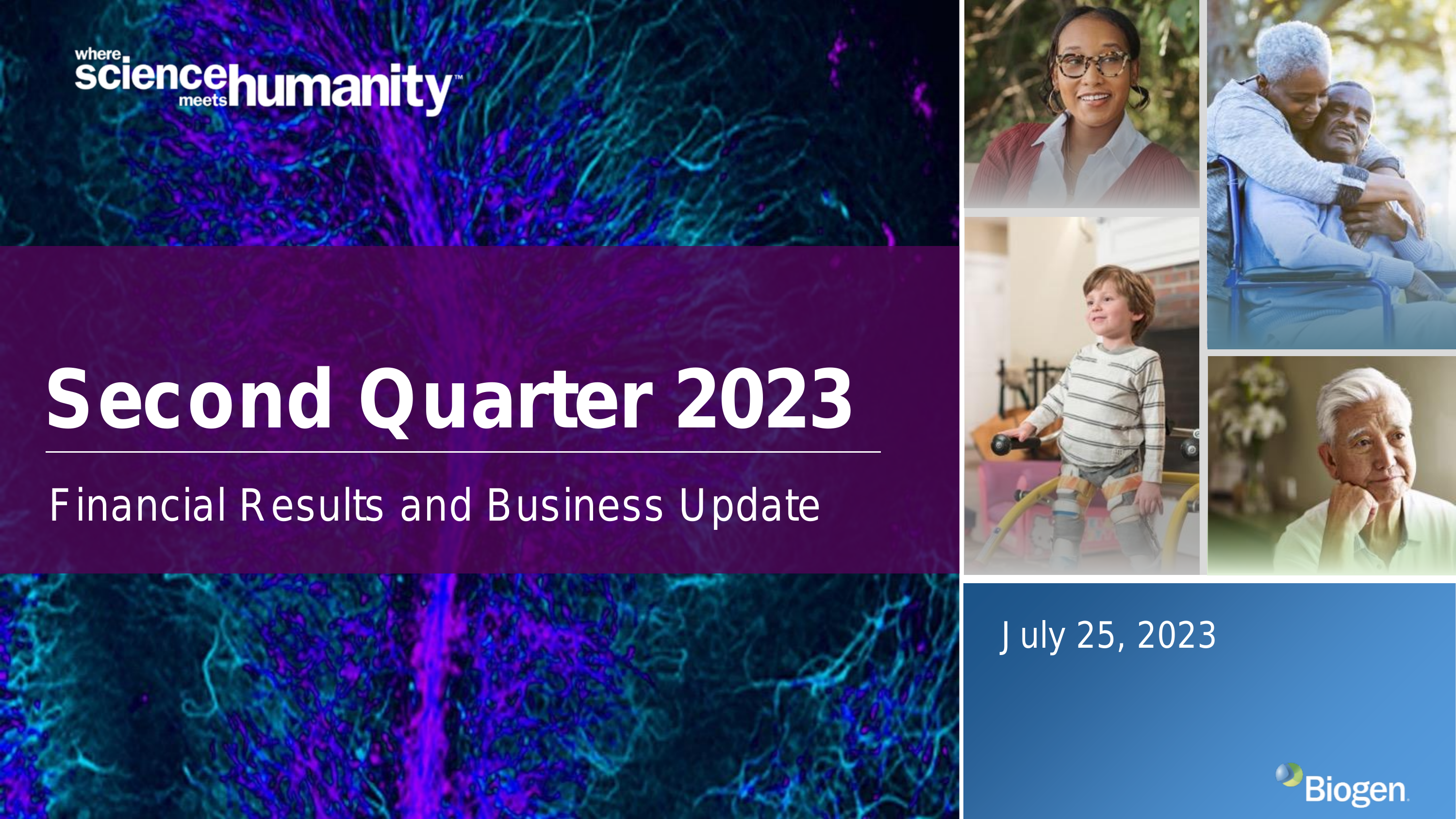 Biogen's Q2 2023 Slide Deck