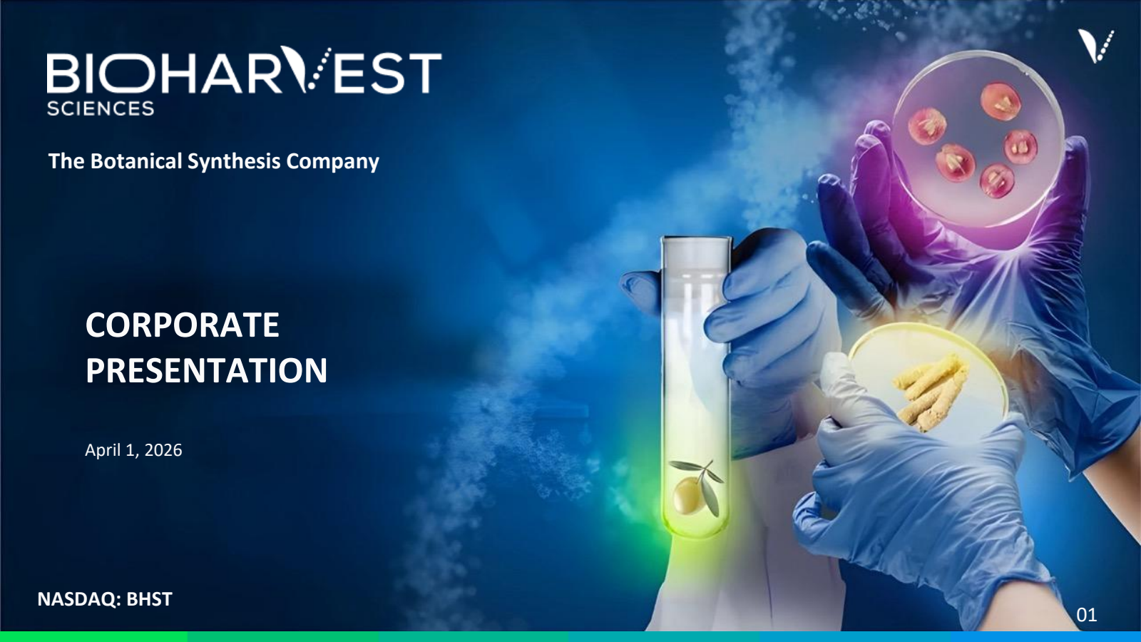 BioHarvest Sciences' Q4 2025 Slide Deck
