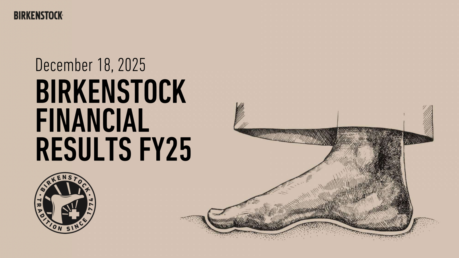 Birkenstock's Q4 2025 Slide Deck
