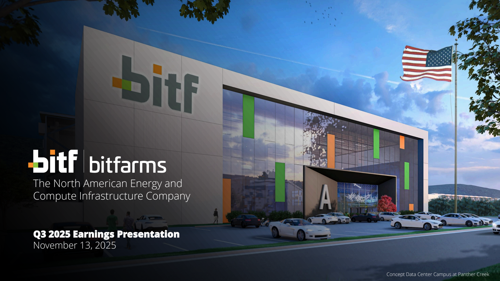 BITF Q3 2025 Earnings Report on 11/13/2025