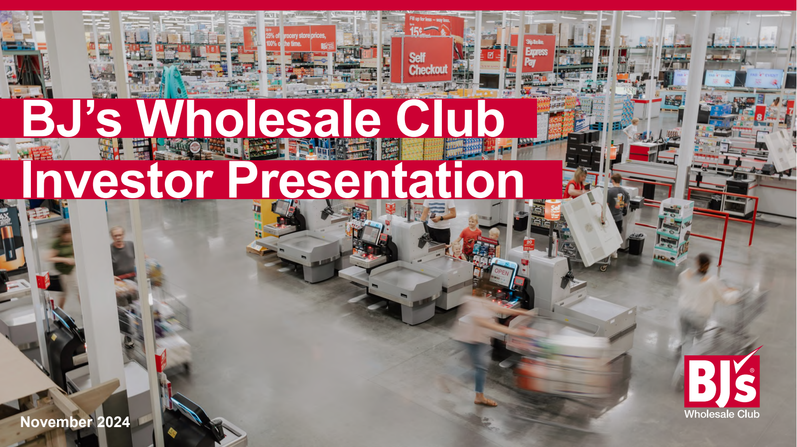 BJ's Wholesale Club's Q3 2025 Slide Deck