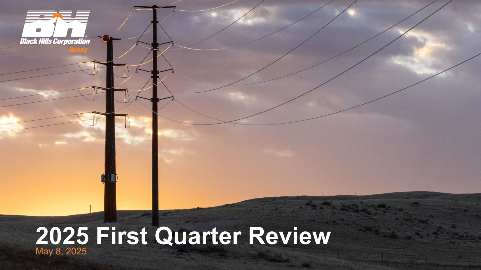 Black Hills' Q1 2025 Slide Deck