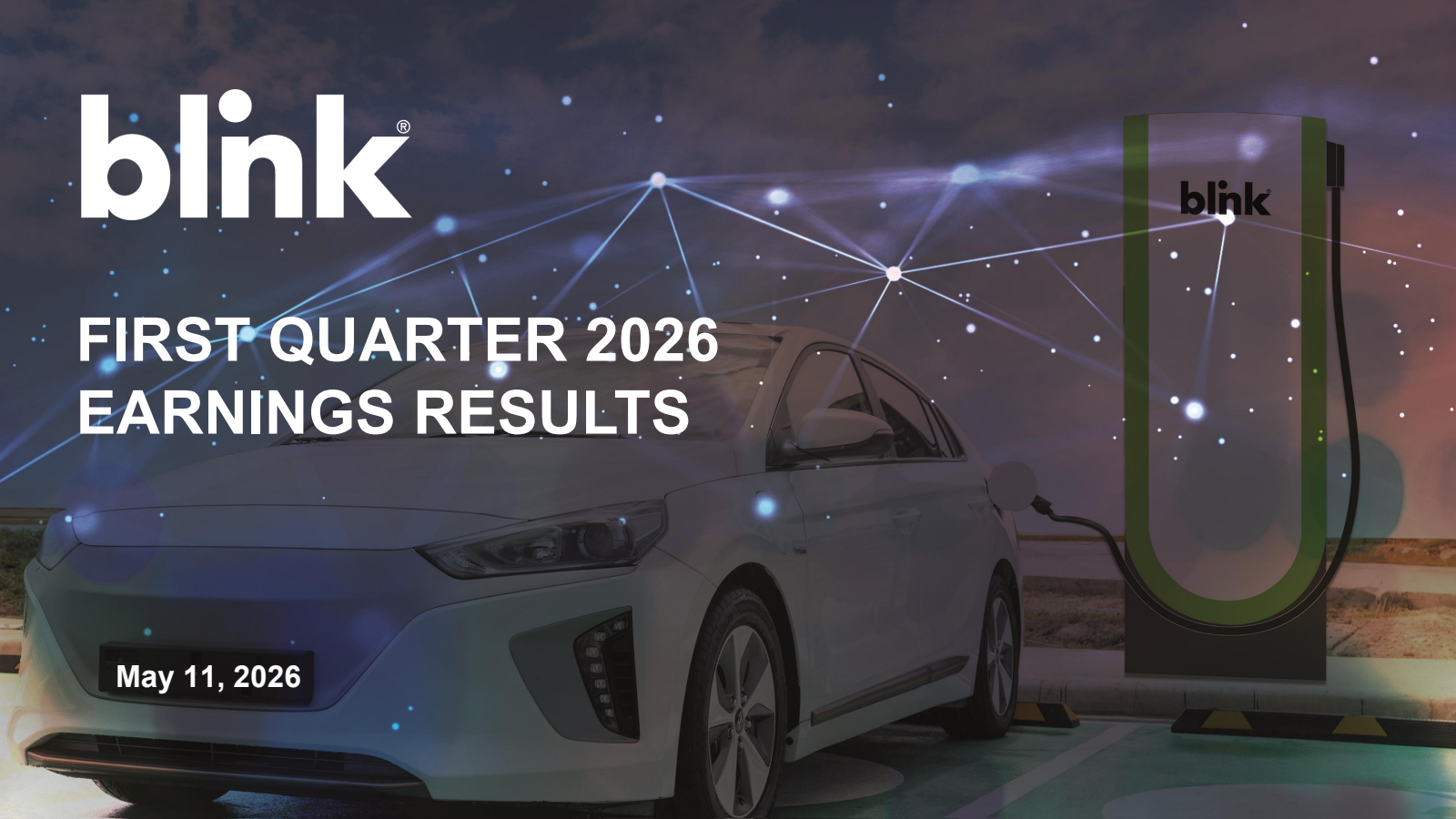Blink Charging's Q1 2026 Slide Deck