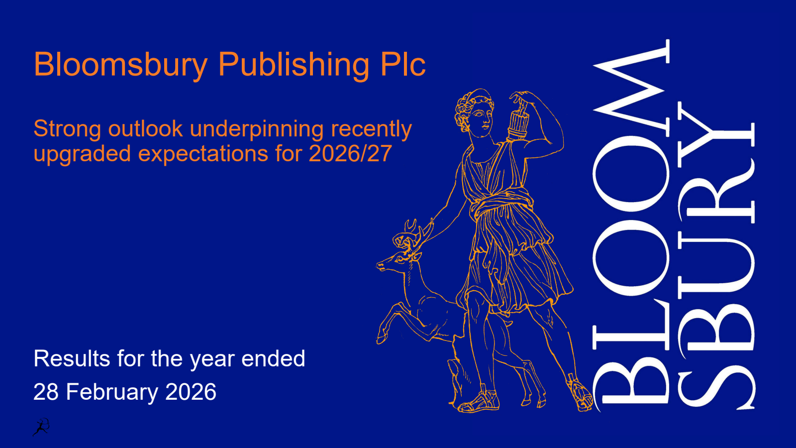 Bloomsbury Publishing's H2 2026 Slide Deck